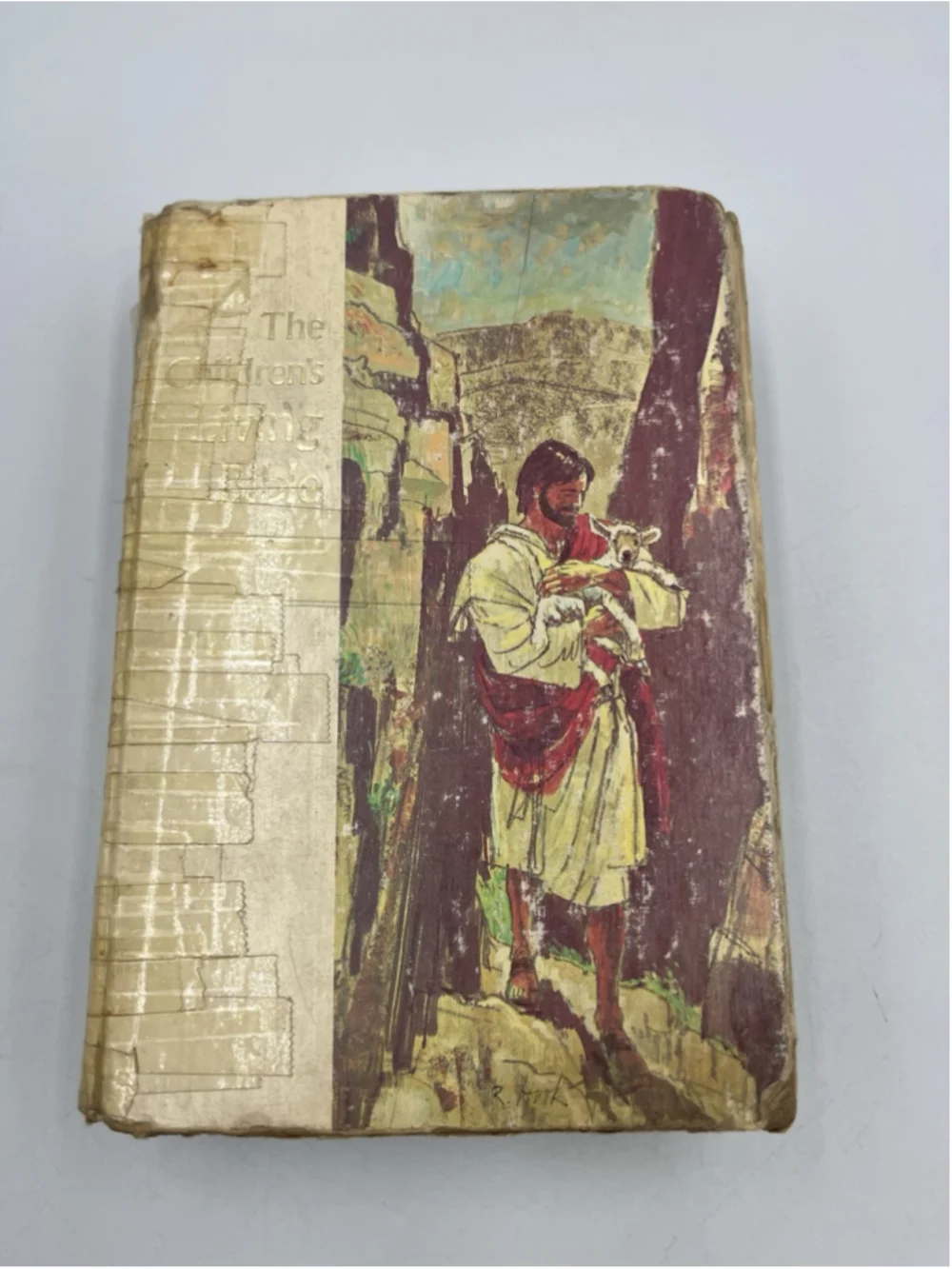 Vtg 1973 The Childrens Living Bible Paraphrased Original Box Tyndale House SEE